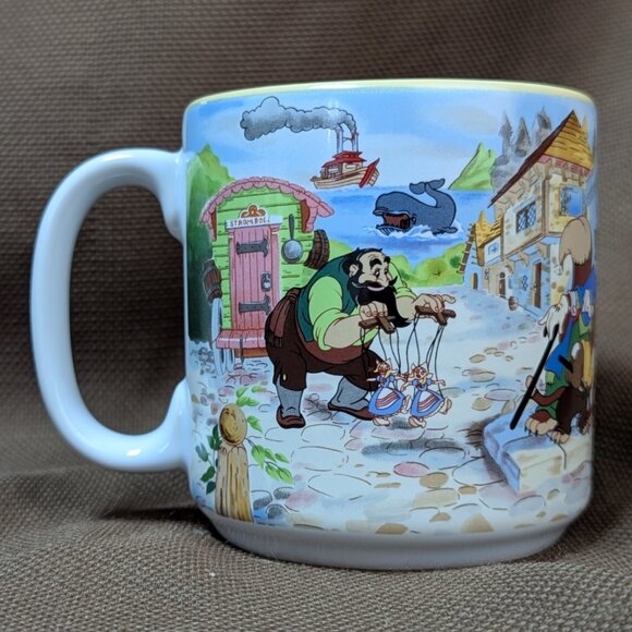 Vintage Walt Disney Animated Classics PINOCCHIO Mug Disneyland World Parks - Picture 5 of 10